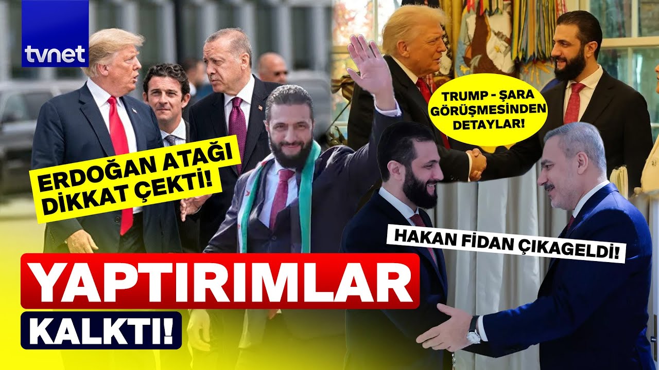 Trump Ahmed Şara'nın gücüne boyun eğdi! Dünyanın gözü bu anlaşmadayken Trump'tan Erdoğan itirafı!