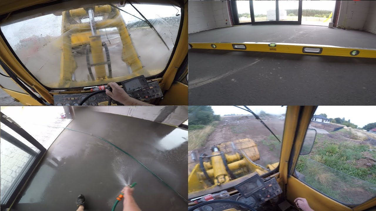 Jak wyszły posadzki? Nivelacja terenu na budowie. #vlogbudowlany codzienny