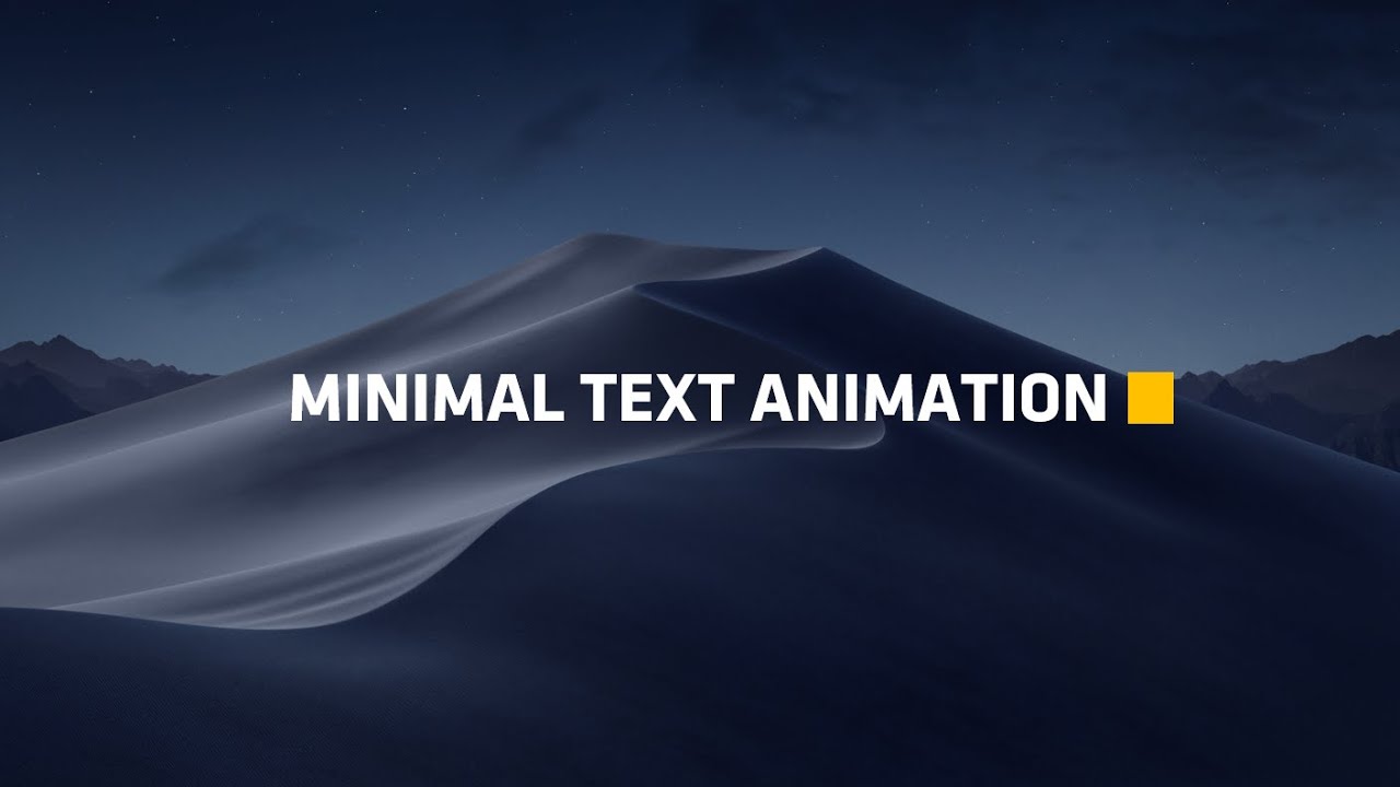 Minimalist Title Animation Using PowerPoint (4)