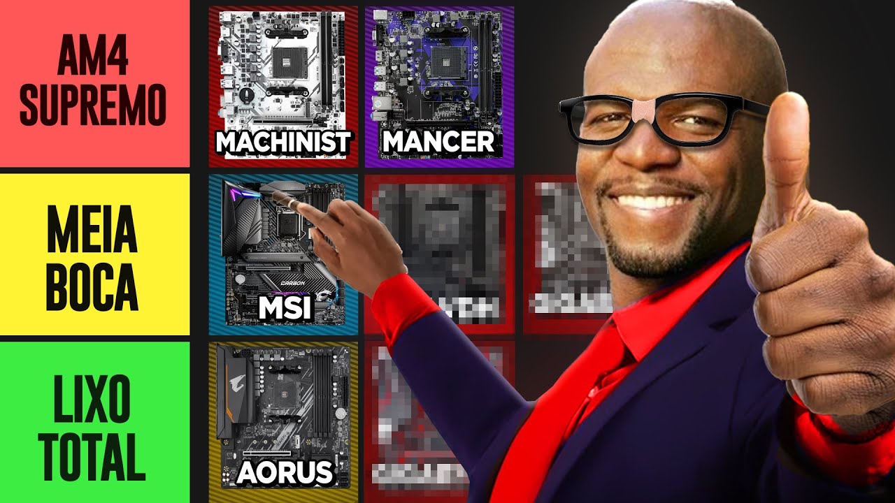 Rankeando: Melhores e Piores Placas Mãe AM4