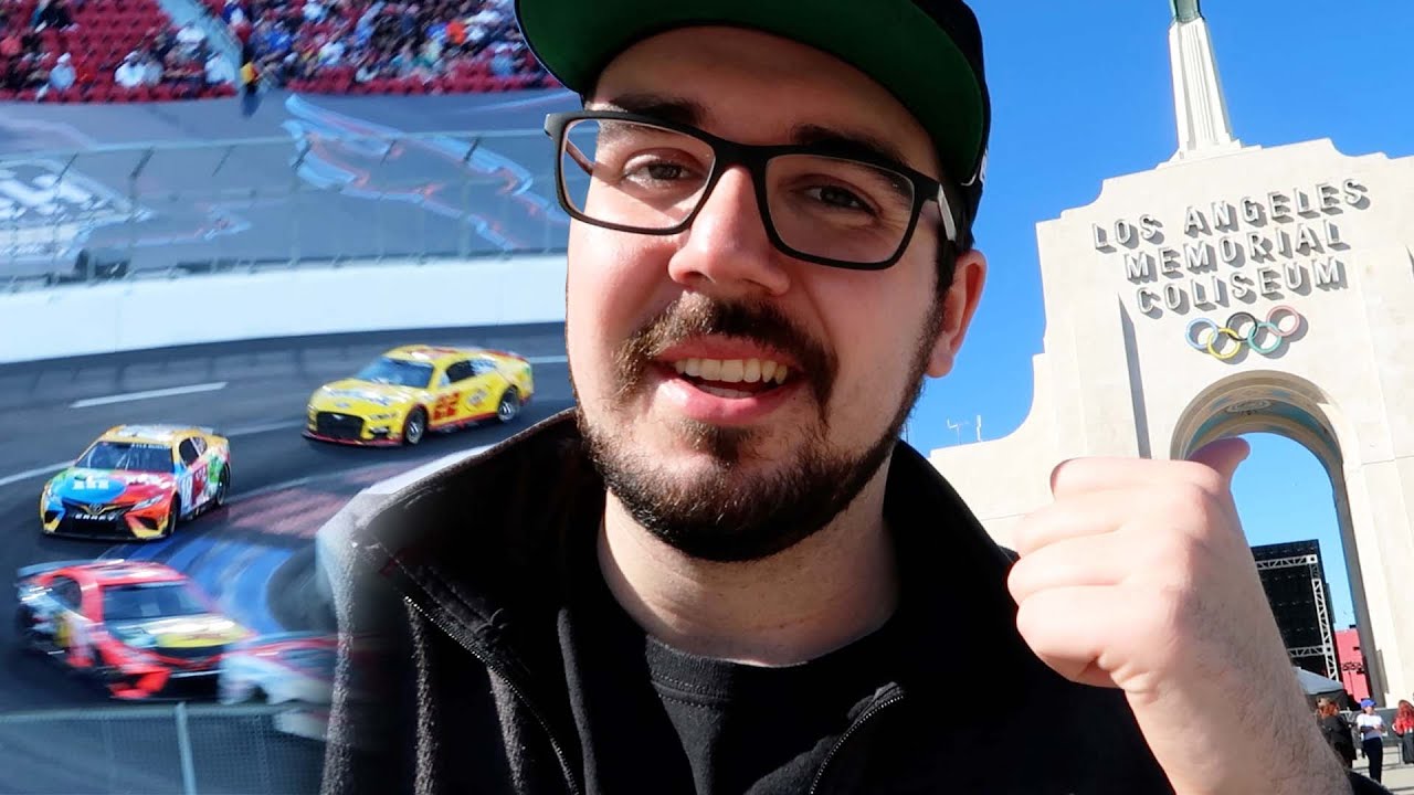 My NASCAR Clash at the Coliseum IN-PERSON Experience