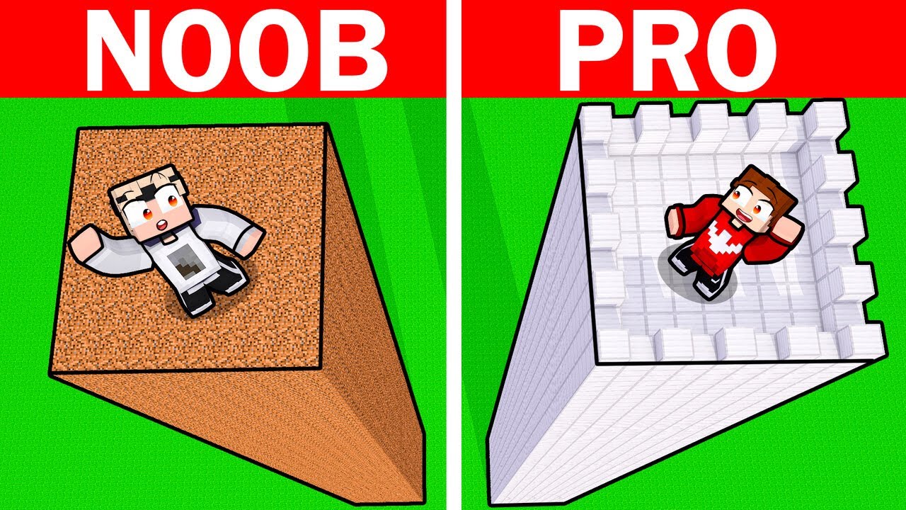 Minecraft NOOB vs PRO: SICHERHEITS TURM BAU CHALLENGE