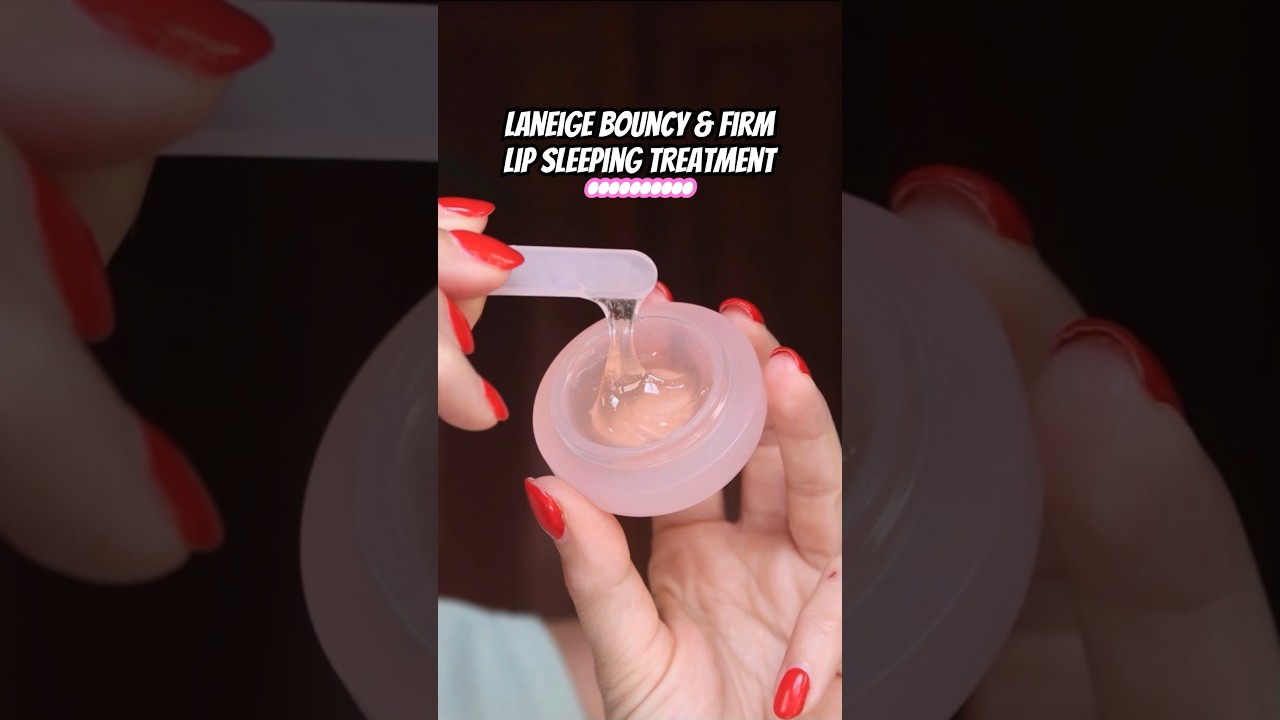 Ad. Laneige Bouncy & Firm Lip Sleeping Treatment #lips #liptreatment #skincare #laneige #sephora