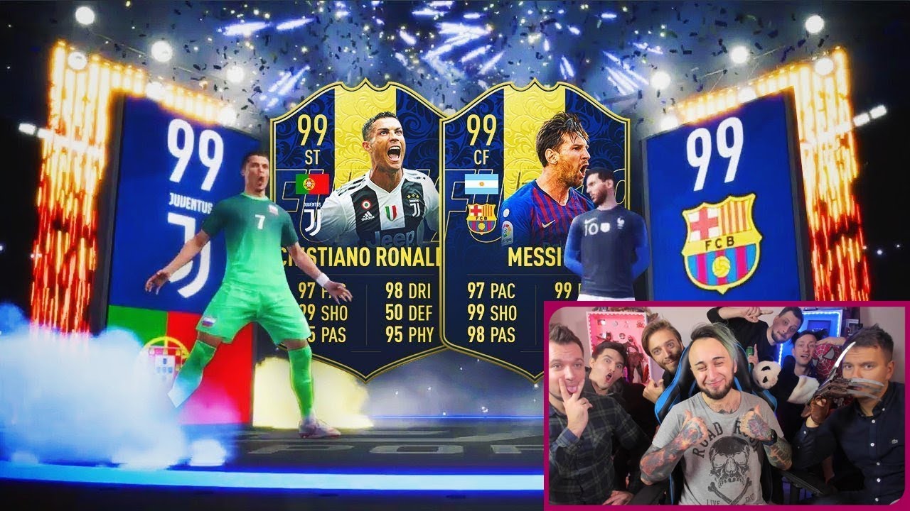 ЛУЧШИЕ ПАКИ ФИФЕРОВ В FIFA 19 || RONALDO IN A PACK || MESSI IN A PACK || PELE IN A PACK
