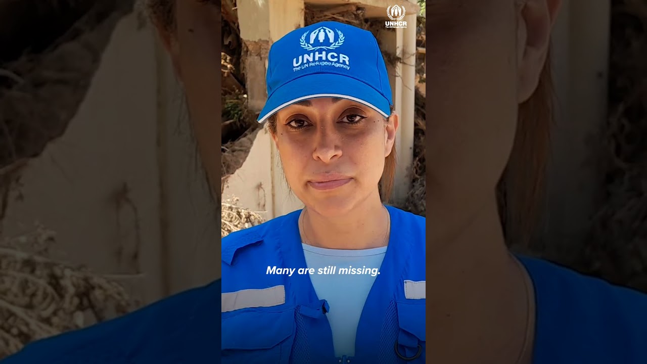 Libya Floods Emergency - UNHCR's Rana Ksaifi in Derna, describes a "horrific situation"