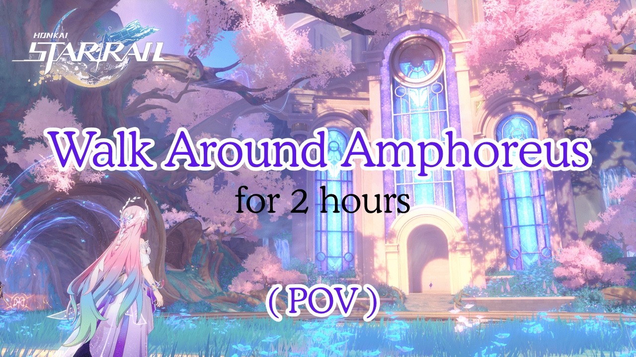 Amphoreus Ambient Walk in 4K | Honkai: Star Rail Music & Ambience 3.7