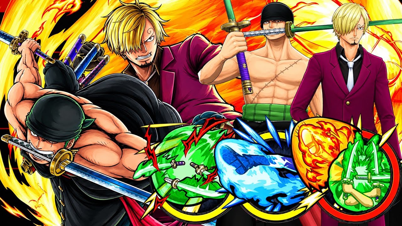 ZORO & SANJI GAMEPLAY | ONE PIECE BOUNTY RUSH | OPBR