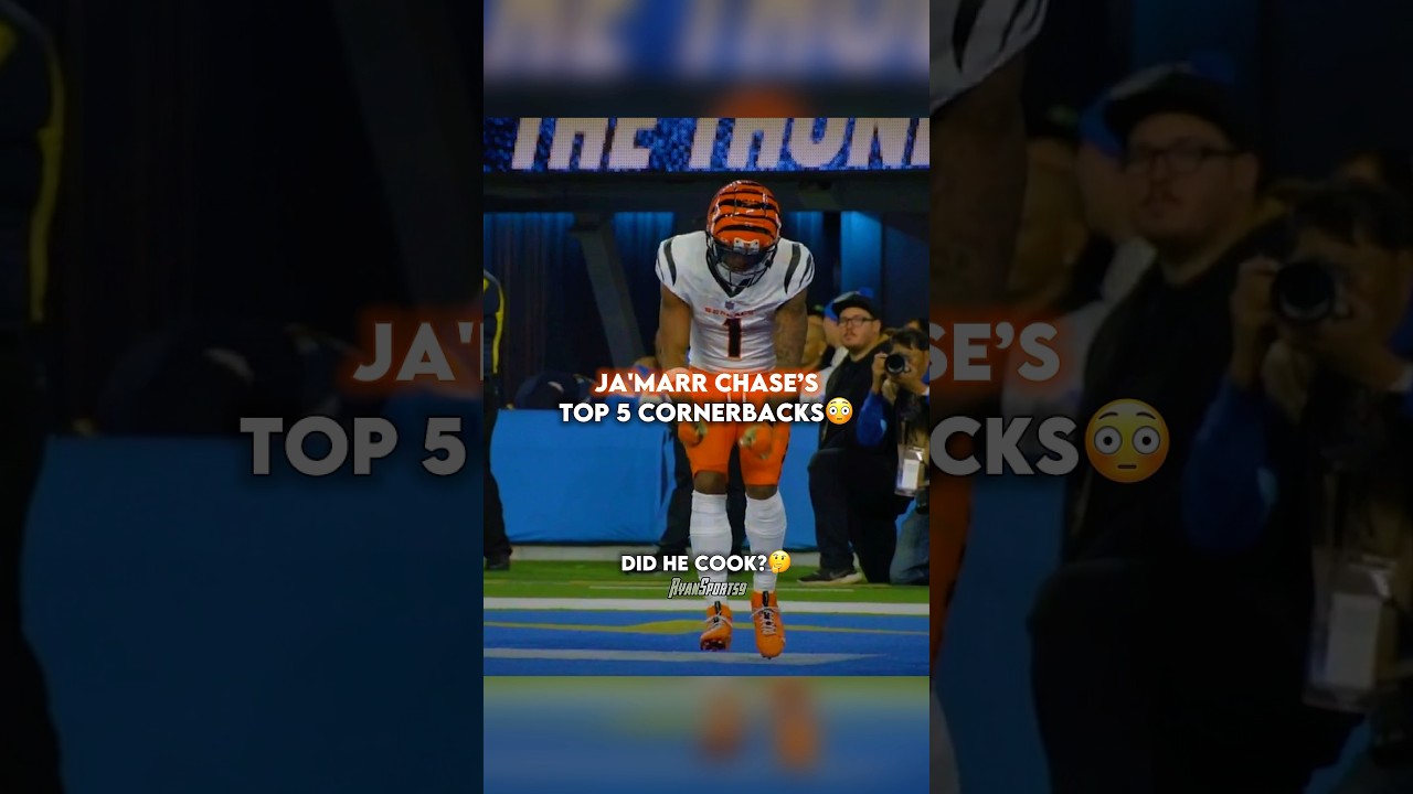 Ja'Marr Chase’s Top 5 Cornerbacks😳Did He Cook?🤔 