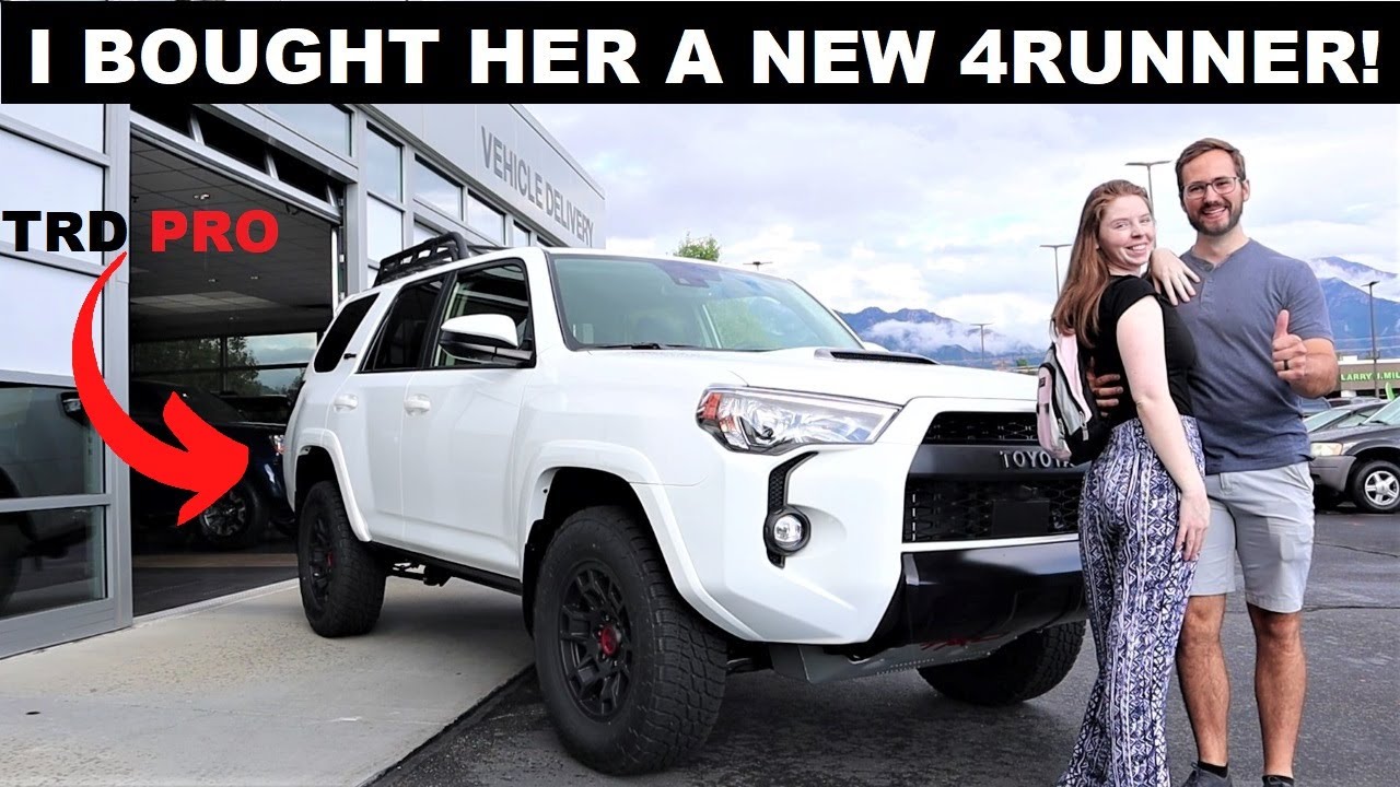 I Bought My Wife A Brand New Toyota 4Runner TRD Pro!