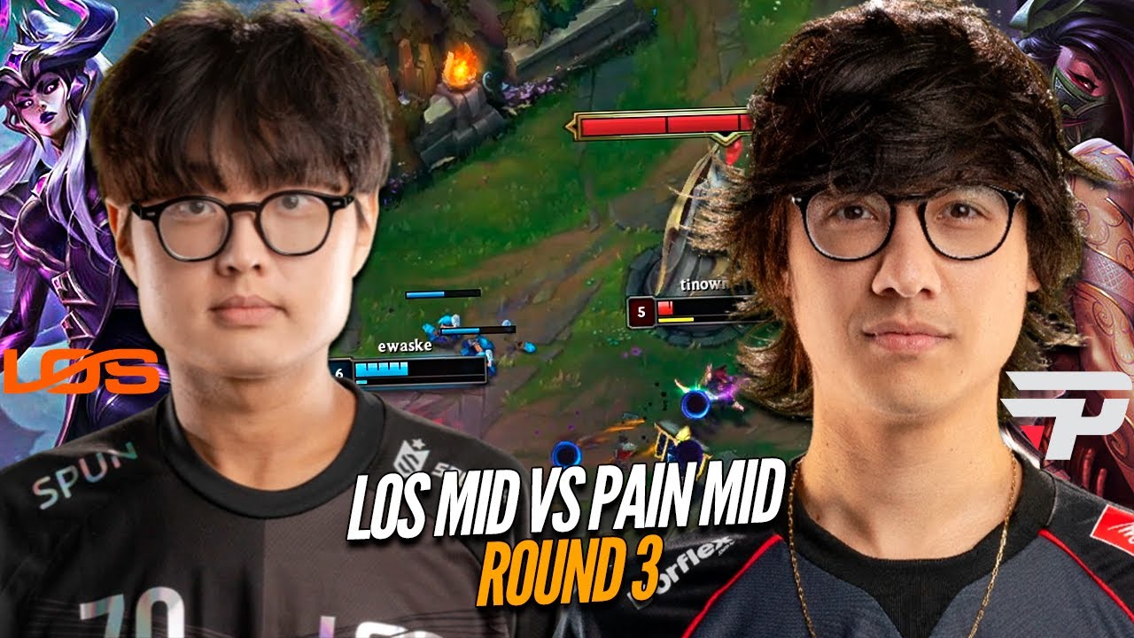 PAIN TINOWNS vs LOS FEISTY, ROUND 3 - DUELO de CBLOL 2026 no MID