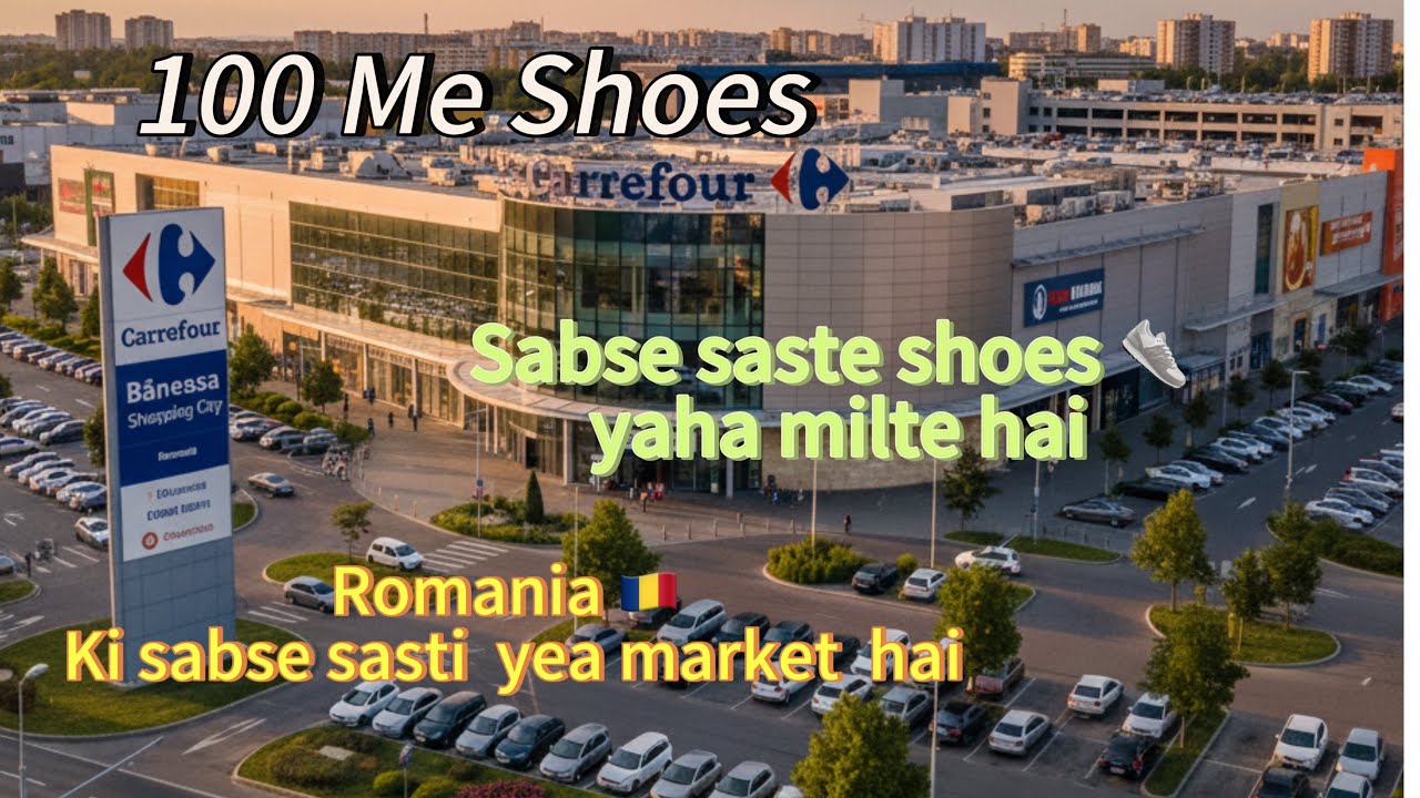 🇷🇴 Romania Carrefour Supermarket Tour 🛒 | Indian in Romania | Daily Life Vlog