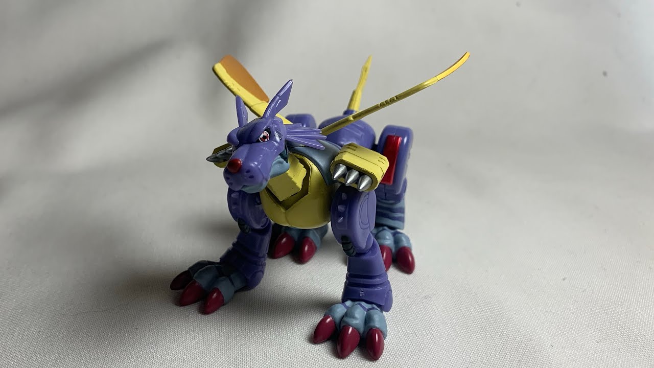 Shodo Digimon Metalgarurmon Review