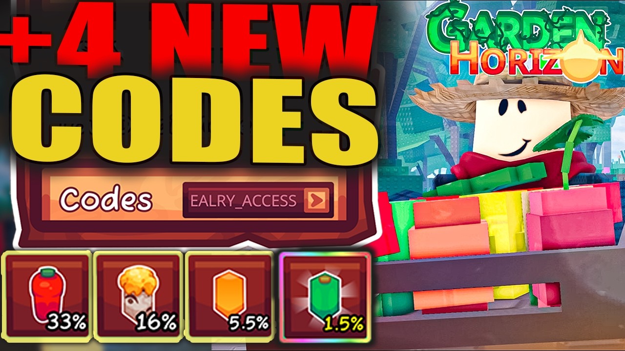 *NEW CODES* ALL WORKING CODES FOR GARDEN HORIZONS IN 2026! ROBLOX GARDEN HORIZONS CODES
