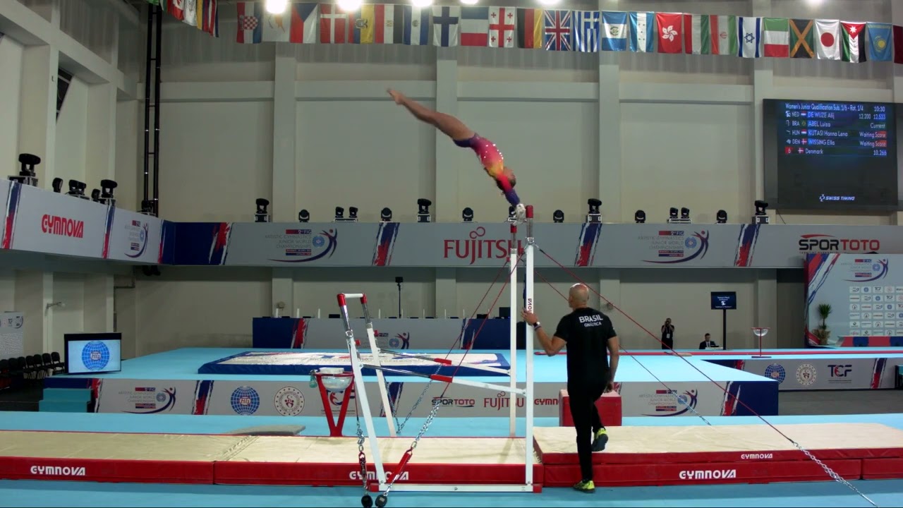 ABEL Luiza (BRA) - 2023 Artistic Junior Worlds - Qualifications Uneven Bars