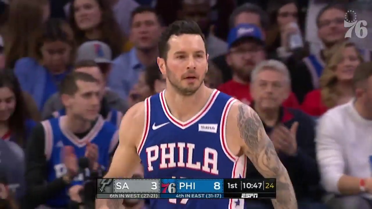 JJ Redick | Highlights vs San Antonio Spurs (1.23.19)