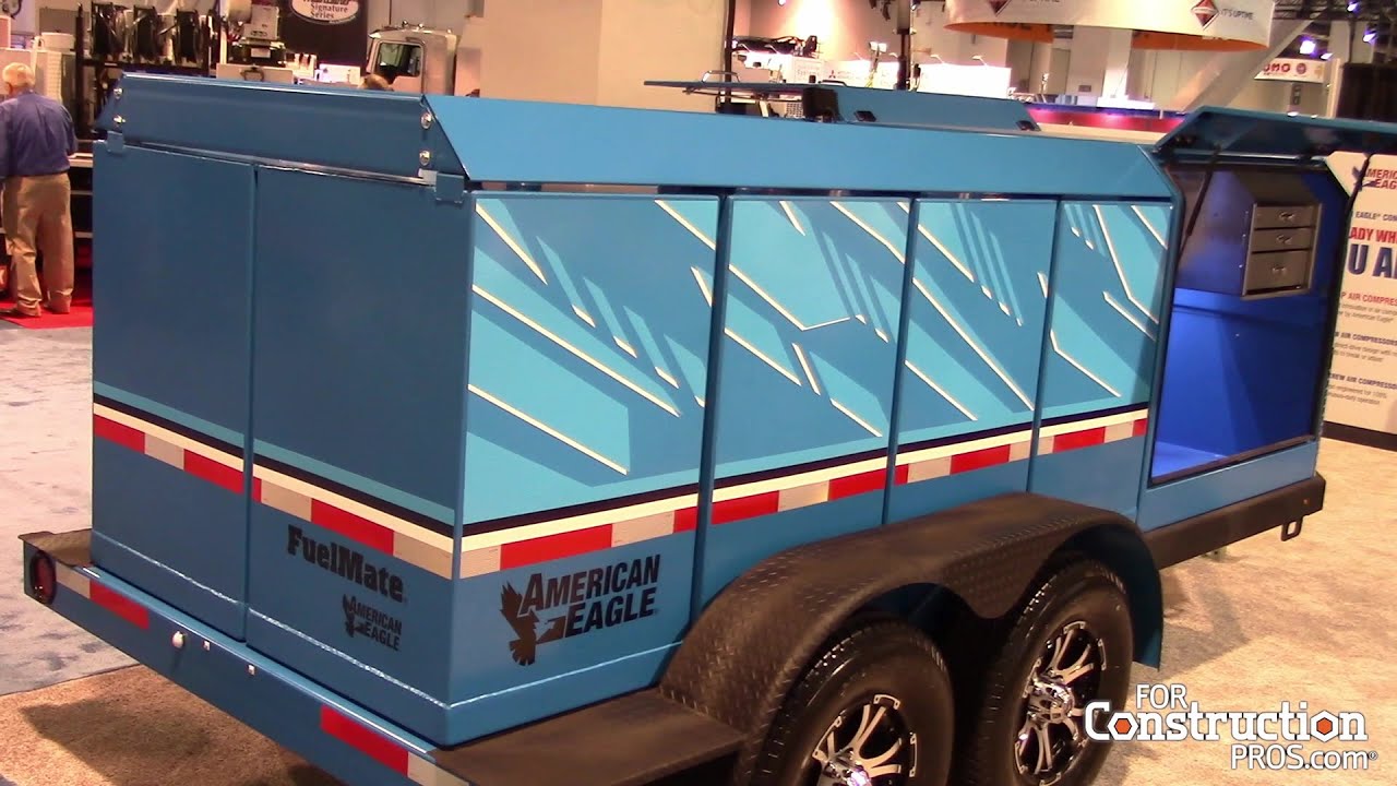 American Eagle's 7-Tank Fuel Trailer Carries Nearly 1,000 Gallons of Fuel