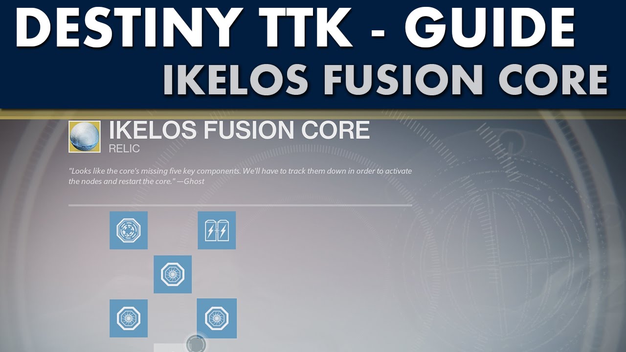 Destiny TTK Guide - How to Activate Ikelos Fusion Core (The First Firewall Part 4)