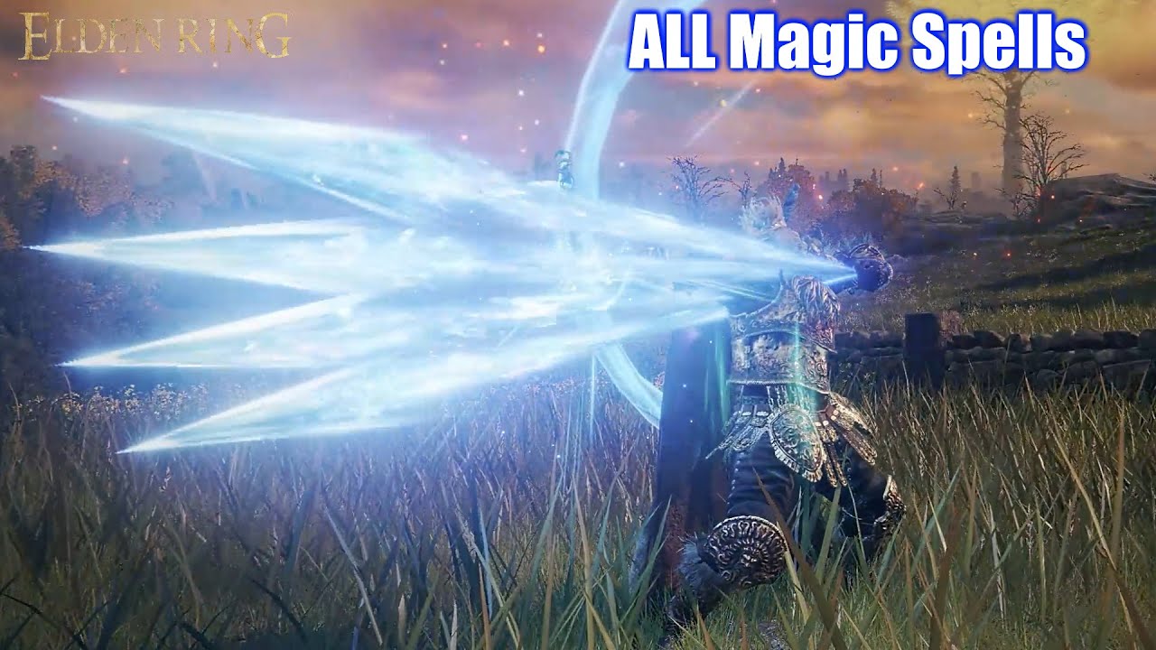 Elden Ring - All Magic Spells Showcase