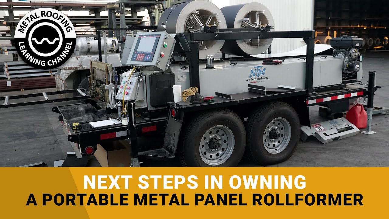 How To Purchase Metal Coil & Flat Sheets For A Portable Roll Former