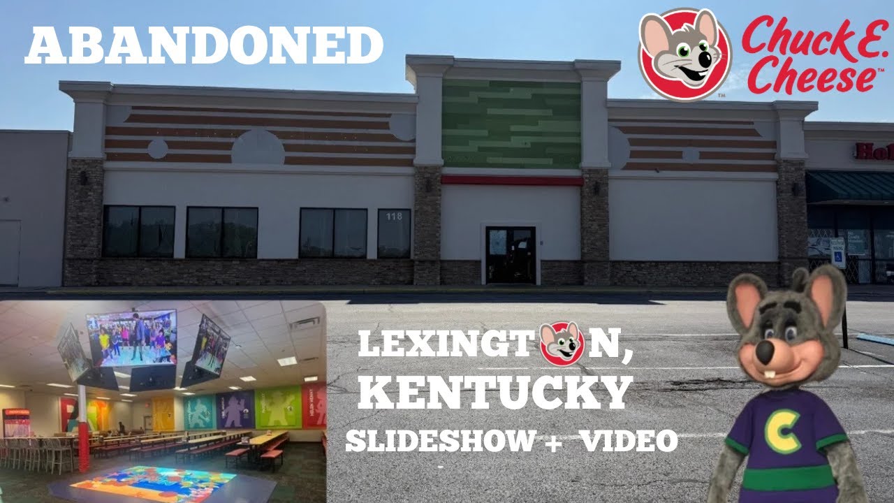 Abandoned Chuck E. Cheese Lexington, KY | Slideshow Video + A Look Around