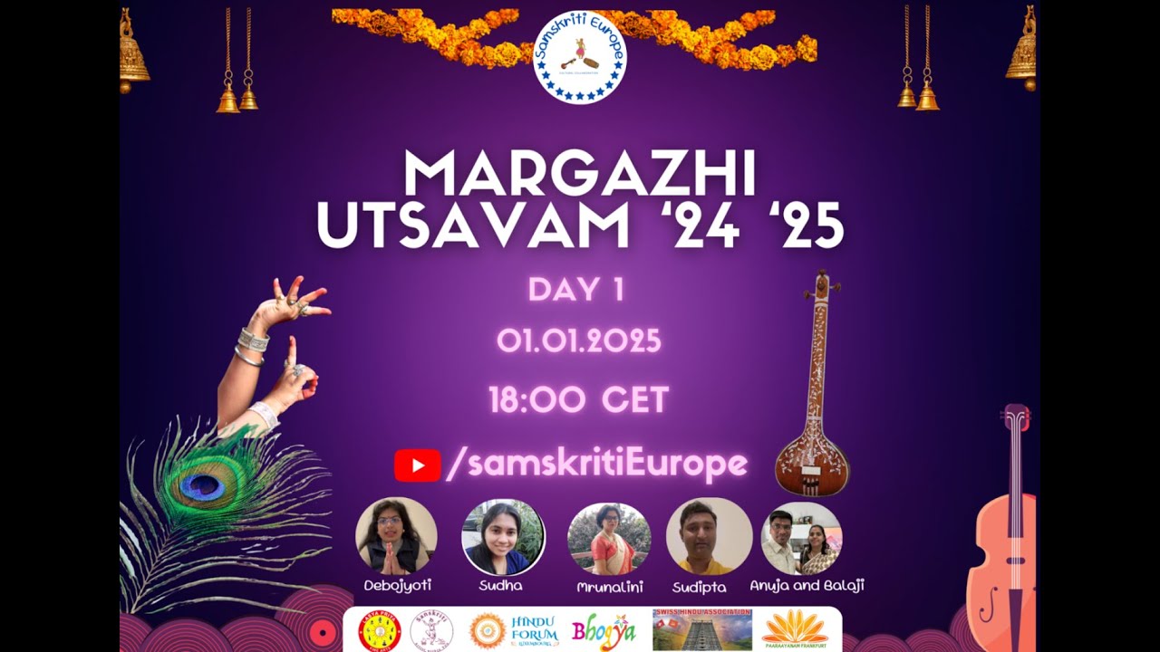 Day 1 | Samskriti Europe Margazhi Utsavam 4th Edition