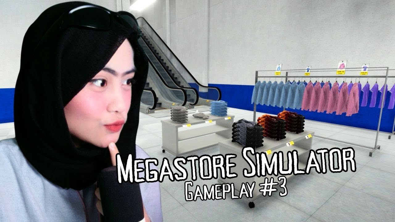 akhirnya aku punya karyawan pertama aku I Megastore Simulator