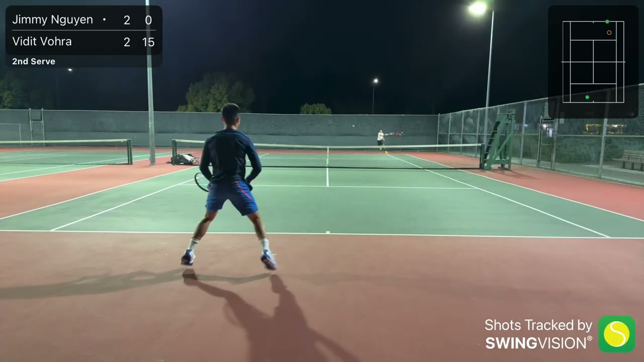 Jimmy vs. Vidit. 1 set. USTA 4.5 Singles. Rusty Edition. 2/2/2026