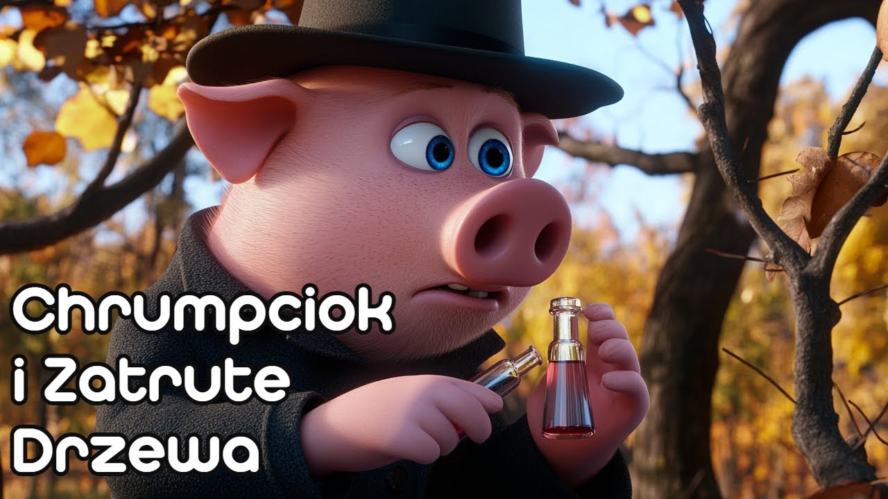 Detektyw Chrumpciok i Zatrute Drzewa 🧪 | Bajka dla dzieci na dobranoc 🌙