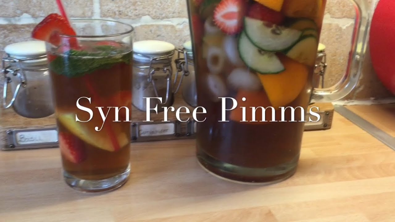 Slimming World Syn Free Recipe | Non Alcoholic Pimms