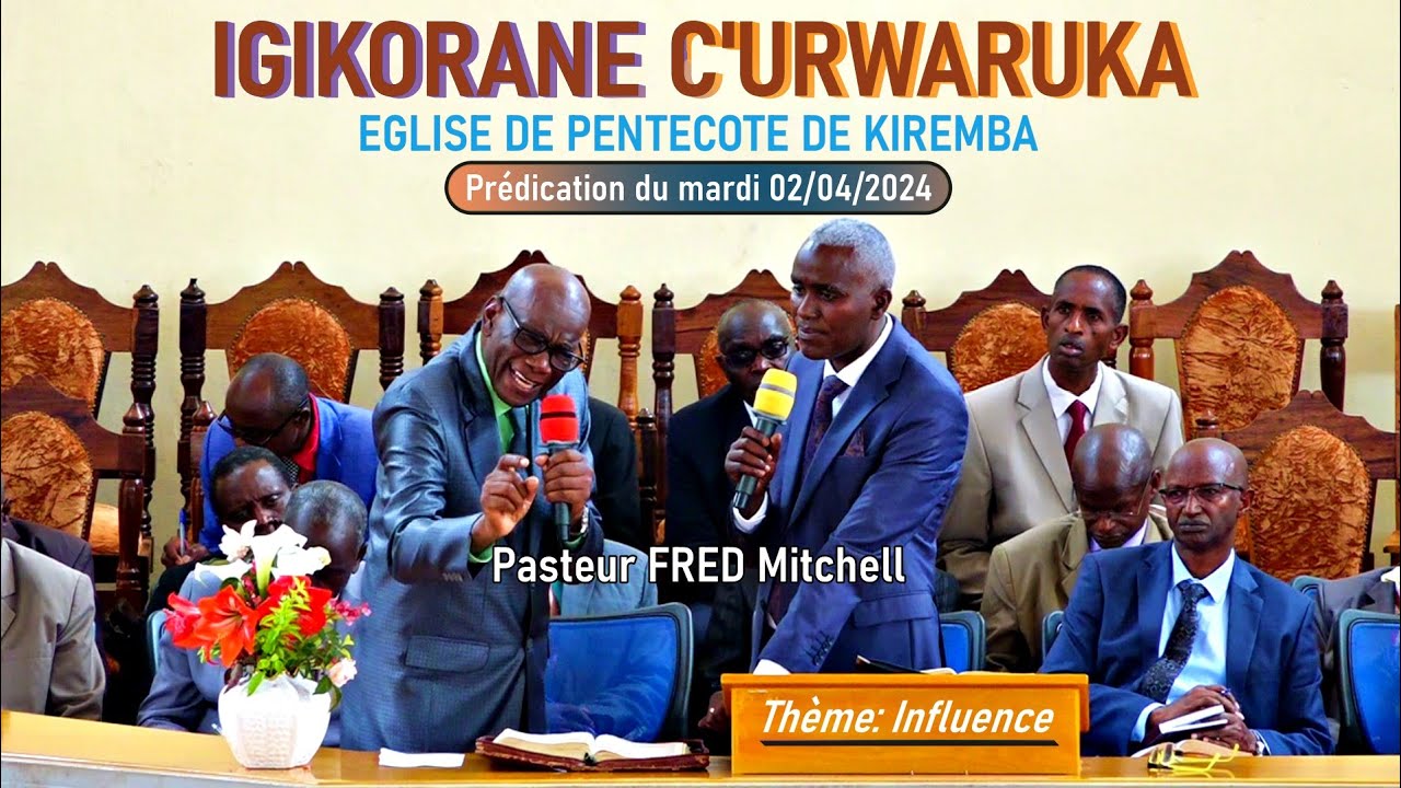 Ubutumwa Bwiza Pasteur Fred yavugiye mw'Ishengero rya Pentekote ry'i Kiremba ku wa 02/04/2024