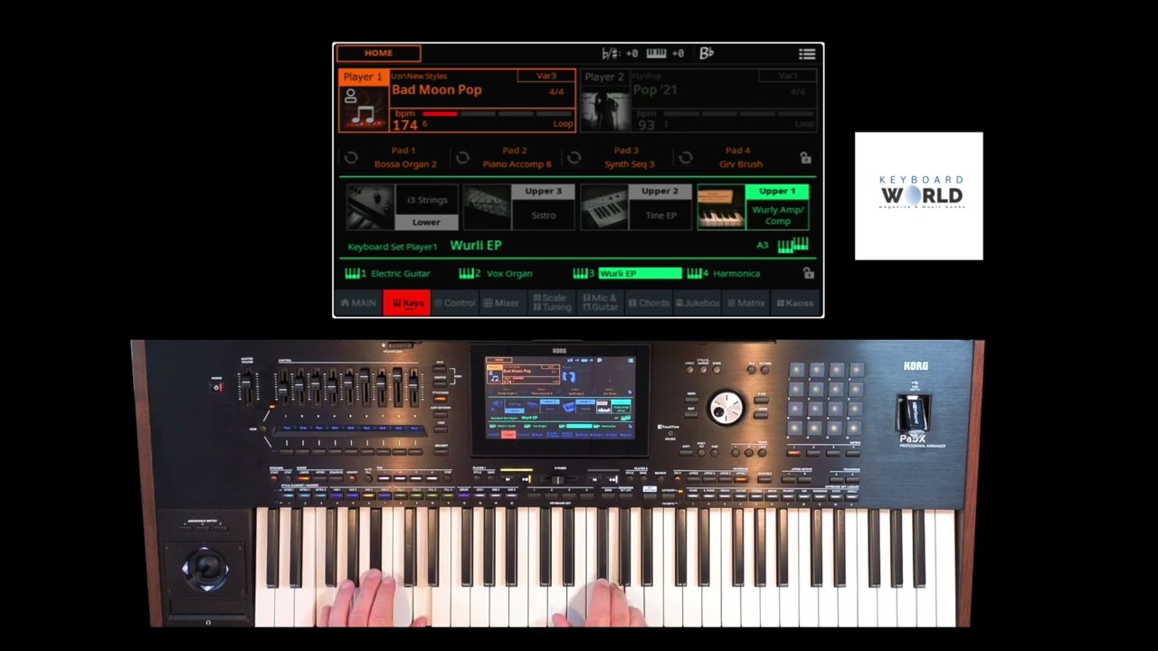 Keyboard World - Pa5x Toolkit Software Demo