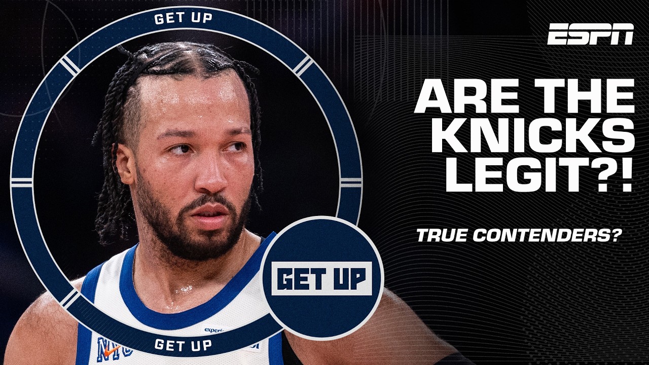 Are the Knicks legit NBA title contenders BY DEFAULT?! 🧐 | Get Up