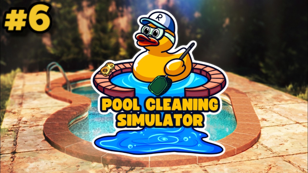 Pool Cleaning Simulator The School Pool