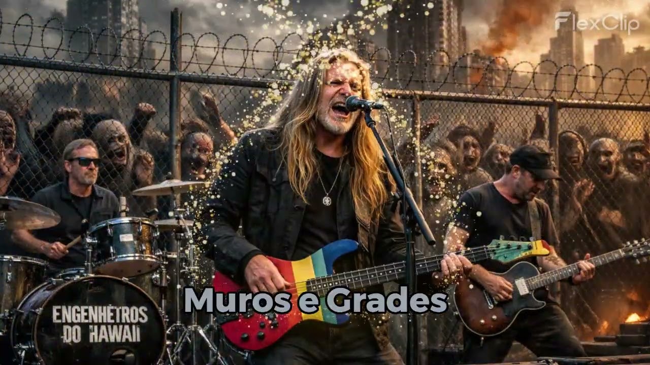 Muros e Grades - Engenheiros do Havaii | Versão Metal #006