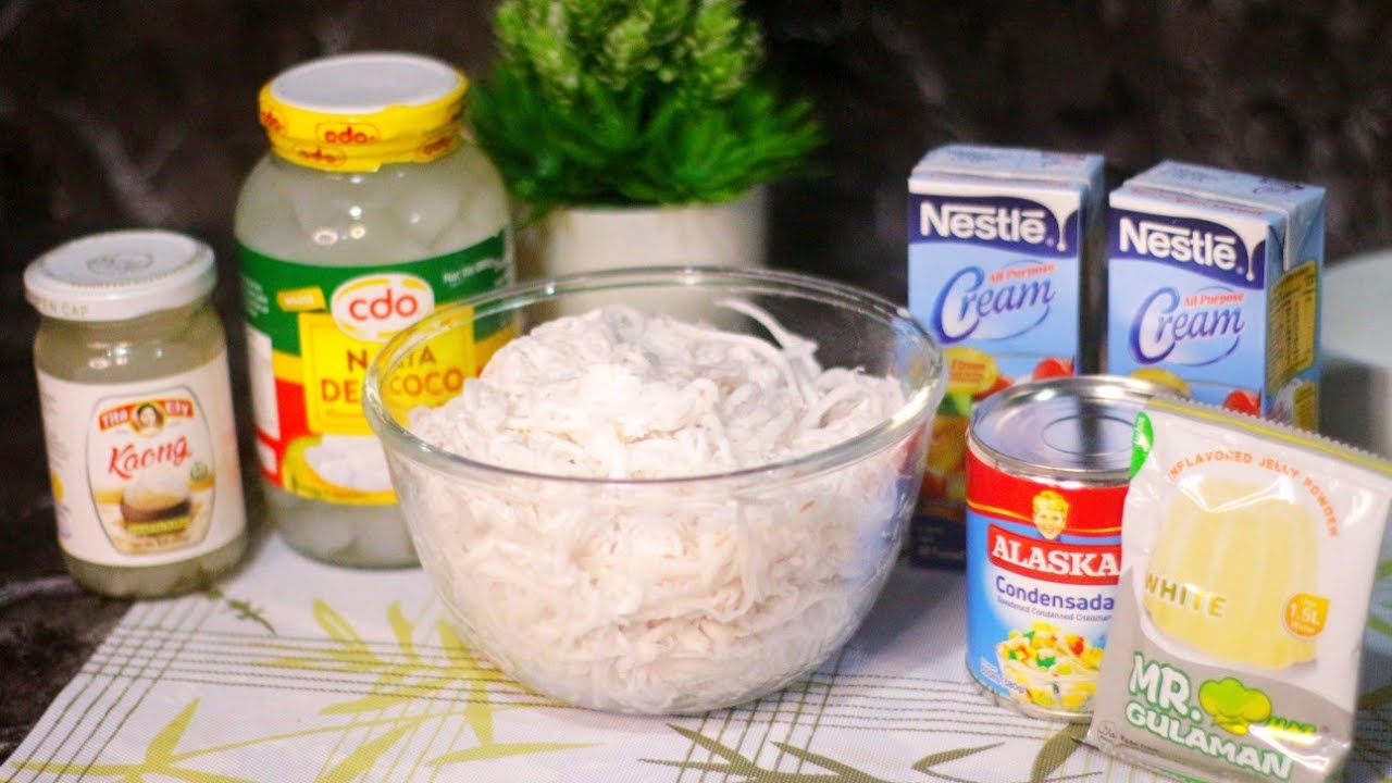 White Buko Salad #bukosalad