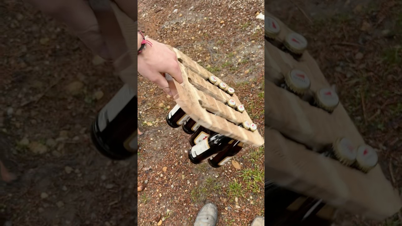 Eine Bierhandtasche bauen?😱🍻👜 #diy #landleben #holzbau #holzdiy #Bier #selbermachen #handtasche