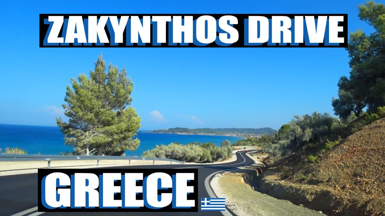 Enjoy The Scenic Drive To Tsilivi Beach On Zakynthos Island Greece