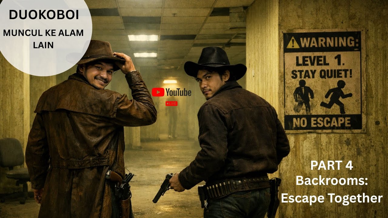 BACKROOMS: ESCAPE TOGETHER DOUKOBOI PART 4 #horror #gaming #gameplay #funny #backrooms
