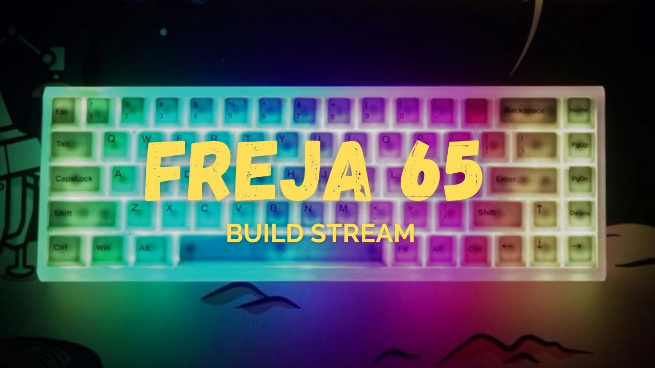 Build: Freja 65 - Too much RGB?