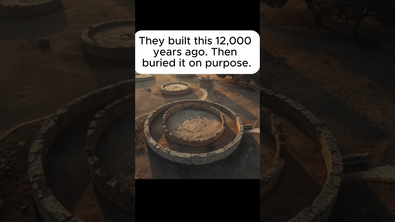 Why Did They Bury This 12,000-Year-Old Temple?#shorts  #history #ancientmystery