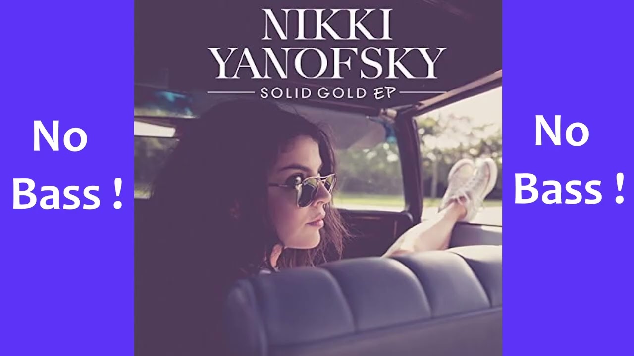 Miss You When I'm Drunk ► Nikki Yanofsky ◄🎸► No Bass Guitar ◄🟢 Clic 👍🟢