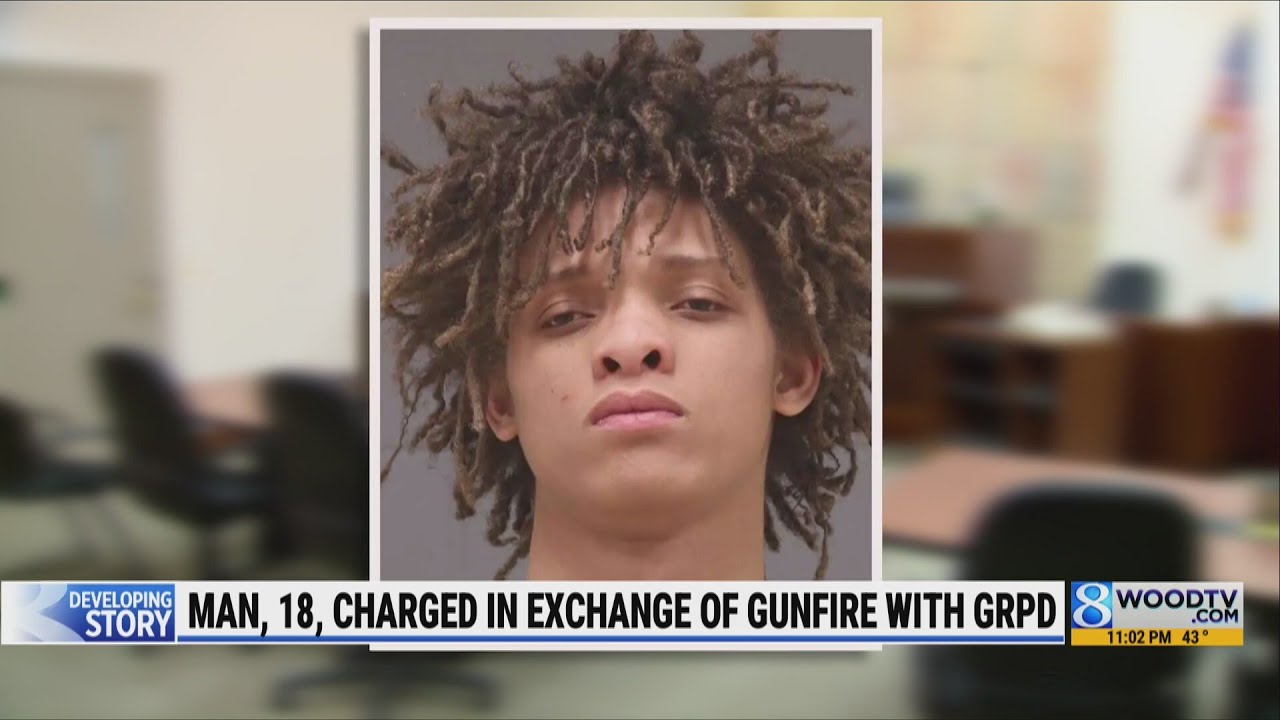 Man, 18, charged in exchange of gunfire with GRPD