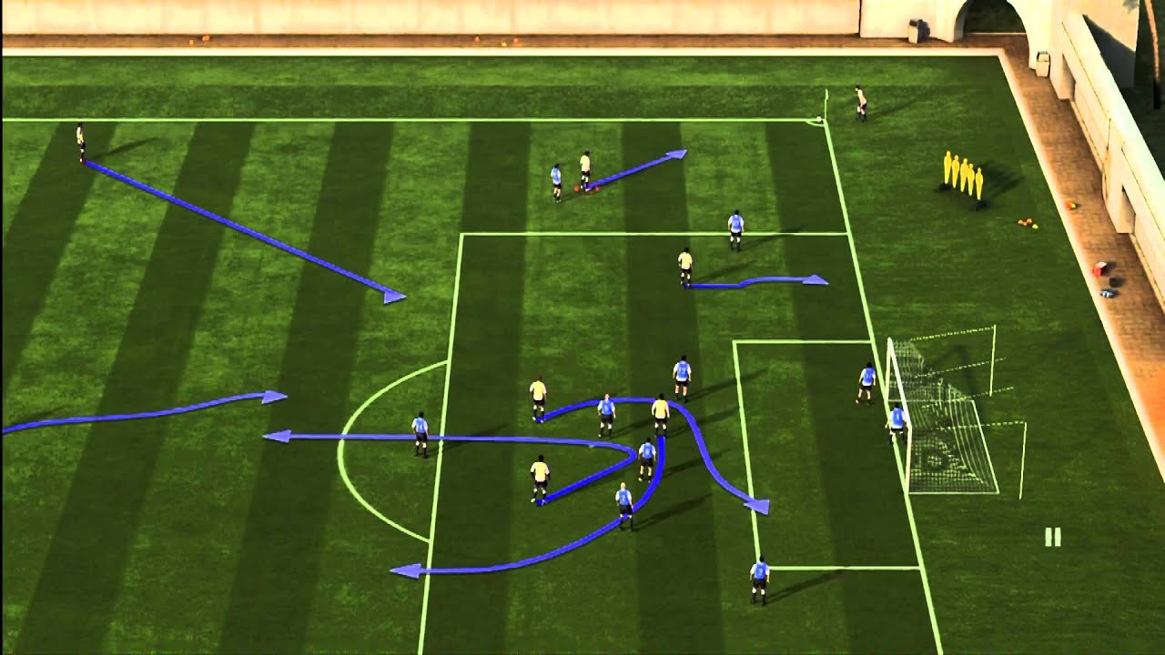 Fifa 11 Custom Set Piece: The Dart + Bonus Clip!