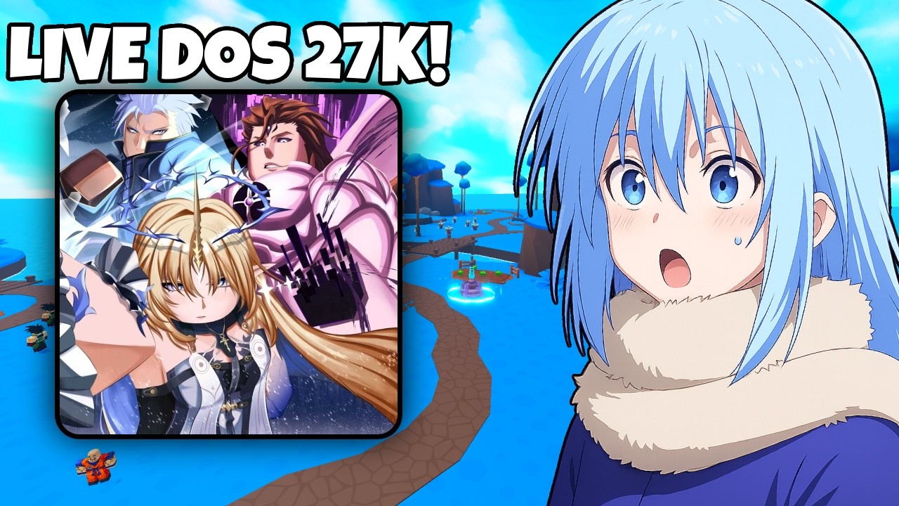 𝗟𝗜𝗩𝗘 𝗗𝗢𝗦 𝟮𝟳 𝗠𝗜𝗟 𝗜𝗡𝗦𝗖𝗥𝗜𝗧𝗢𝗦 🔥 | ANIME CLICKER ✦ !pix !apostar