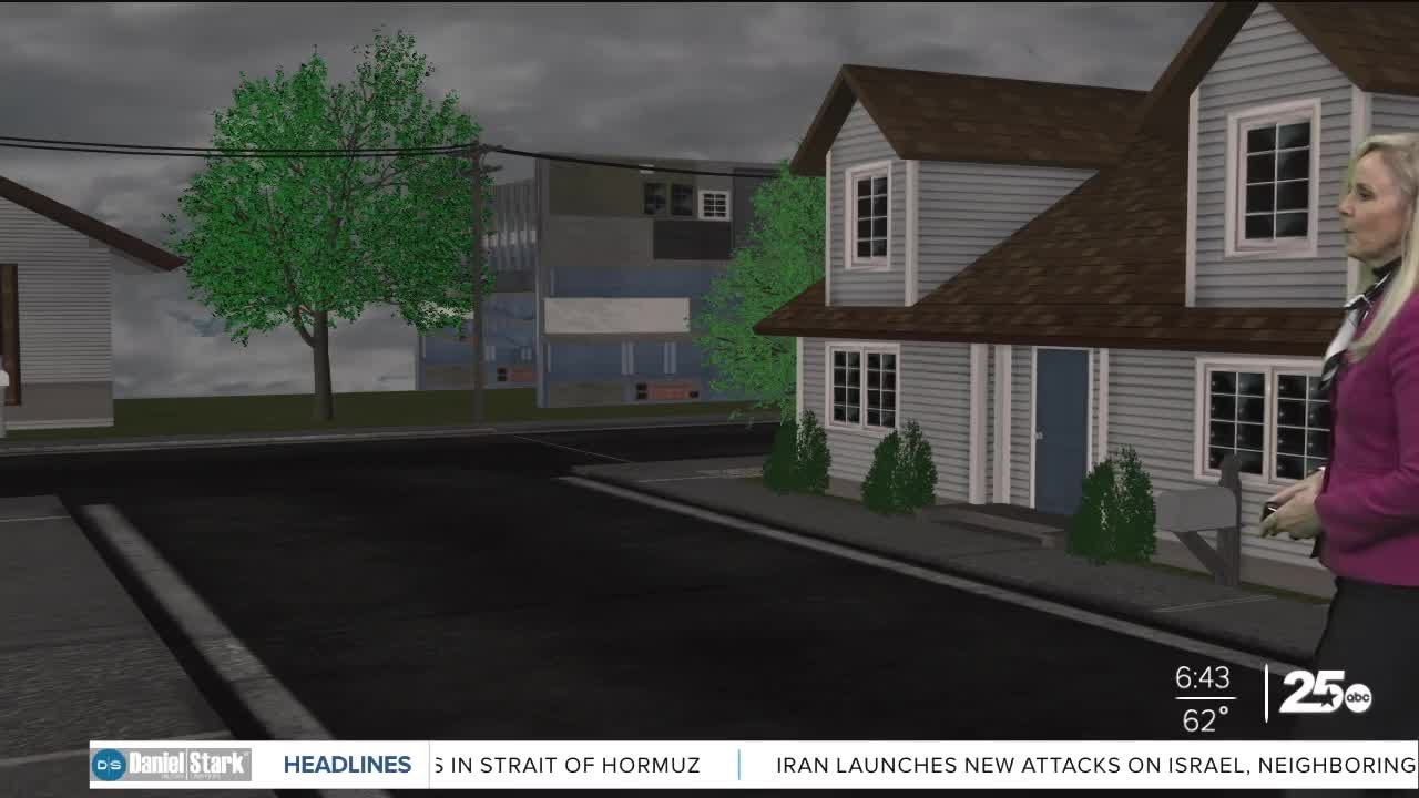 Morning rain then mostly windy conditions with passing cold front