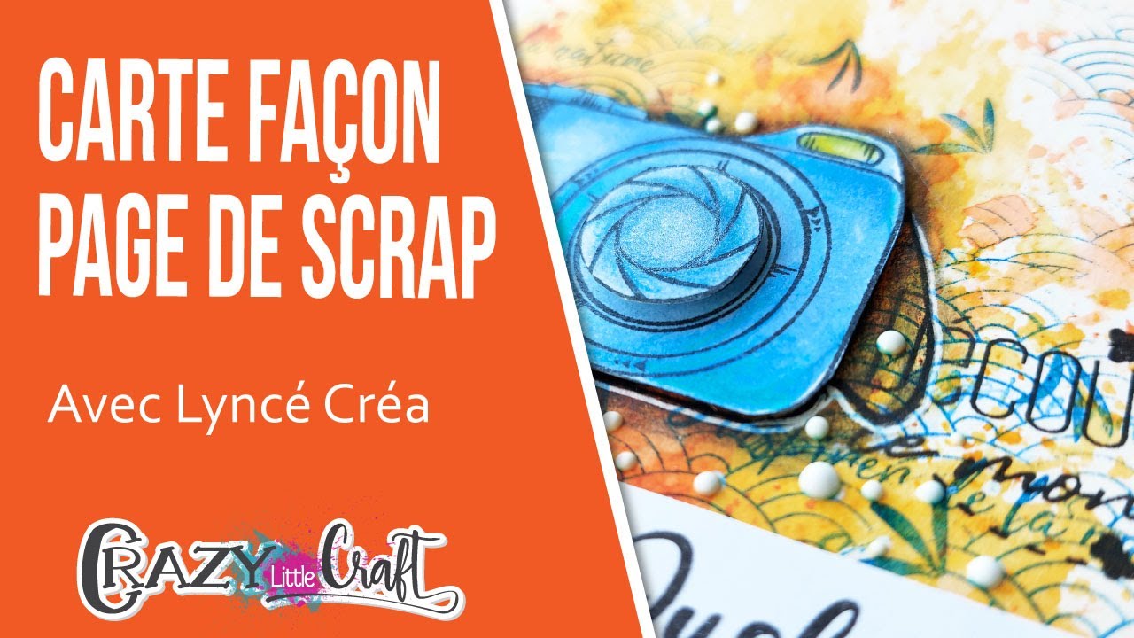 Une envie de page devenue carte avec Lynce Créa