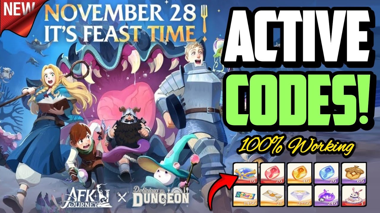 AFK Journey New Gift Codes November 2025 - AFK JOURNEY Redeem Codes🔥
