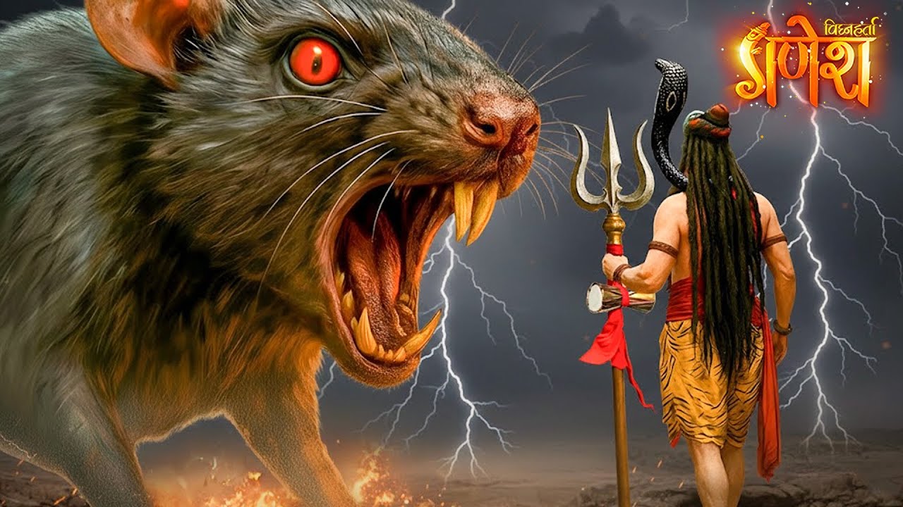 मूषकराज का विराट रूप | गणेश लीला में महादेव पर हमला | चौंकाने वाली कथा | Vignaharta Ganesh EP - 472