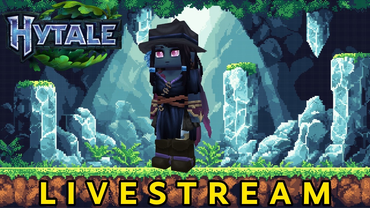 Getting Ready for my first build! | Hytale Livestream