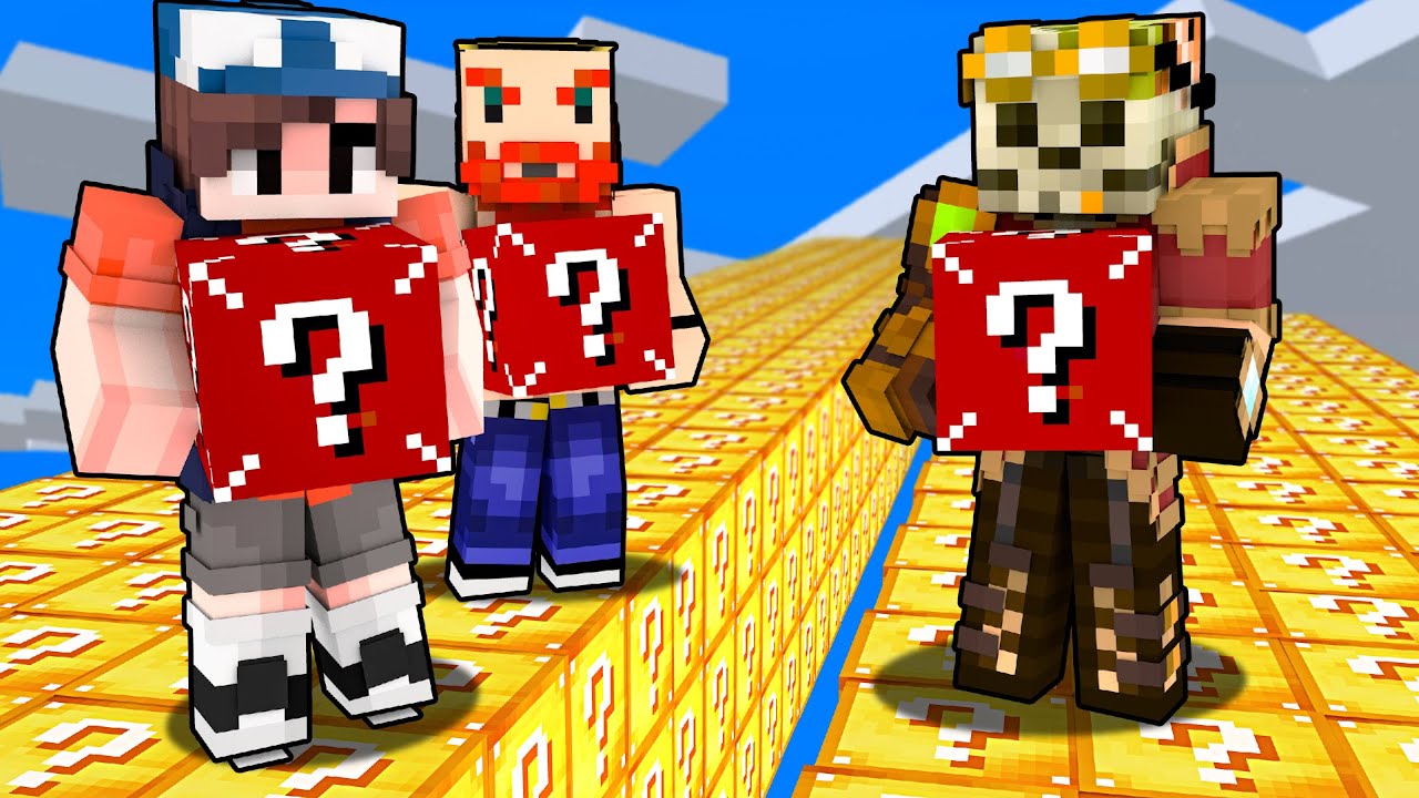 WYŚCIG BEZ OSZUKIWANIA! - LUCKY BLOCK CHALLENGE PO POLSKU | MINECRAFT LUCKY BLOCK RACE